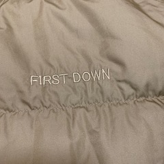 FIRST DOWNジャケットの画像