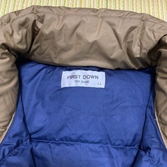 FIRST DOWNジャケットの画像