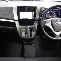 フルセグ/Bluetooth付で運転中も暇しない🎵【ダイハツ/ムーヴ カスタム　Ｘ　ＳＡ】の画像