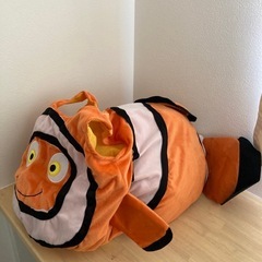 値下げ　ハロウィン　こども用ニモ　コスプレ　着ぐるみの画像