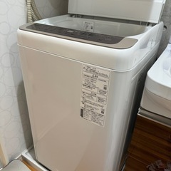 【取引終了】7kgパナ洗濯機2022年製の画像