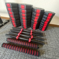 ダンベル/懸垂マシン/ベンチの3点セット
