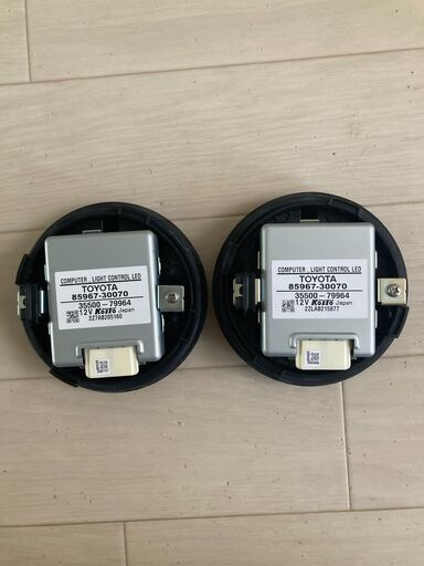 LA100S ムーブカスタム後期　LED ヘッドライトコンピューター　2個