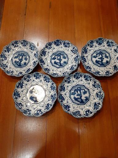 源右衛門  有田焼　小皿　5皿セット