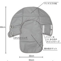 新品未使用 おしめかえ隊 おむつ替えマット の画像