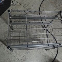 メタルラック、スライド棚、高さお好みに出来ます、４５ｘ３５ｘ５０の画像