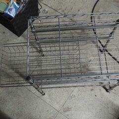 メタルラック、スライド棚、高さお好みに出来ます、４５ｘ３５ｘ５０の画像