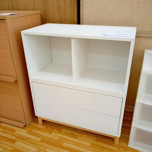 ★ジモティ割あり★ IKEA　チェスト　ホワイト　クリーニング済　YJ3754
