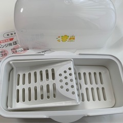 電子レンジ用 哺乳瓶 消毒器 美品の画像