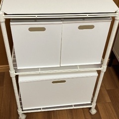 ニトリ　スチールラック　セットの画像