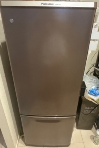 Panasonic 168L 2ドア冷蔵庫