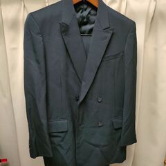 冠婚葬祭スーツ＆革靴　一度使用の綺麗な商品です。　（条件付き）の画像
