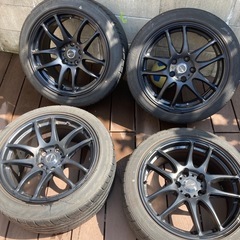 ワーク エモーション 17インチ　8j 9j PCD114.3 美品