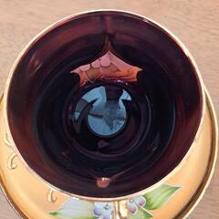 コーヒーカップ　ゴールドの画像