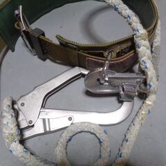高所作動必需品「安全ベルト」