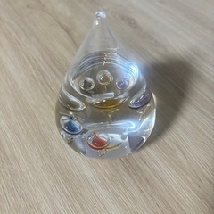 【お渡し予定決定
】Fun Science ガリレオ ガラスフロート温度計しずくssの画像