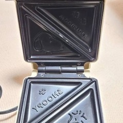 タイガー ホットサンドメーカー スヌーピーの画像