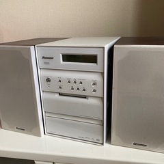 Pioneer X-HA7DV-W DVD/MD コンポ ホワイト の画像