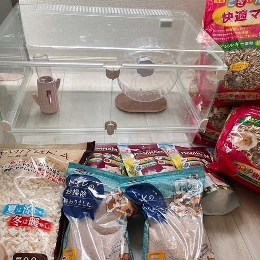 お値下げ！グラスハーモニー600☆2万円相当ハムスター、小動物用品一式