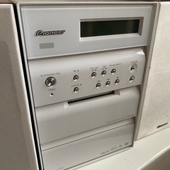 Pioneer X-HA7DV-W DVD/MD コンポ ホワイト の画像