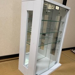フィギュア　飾り棚　鏡　組み立て済みの画像