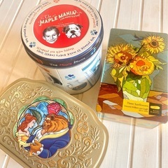 空缶　かわいい缶　ディズニー　小物入れ　お菓子缶　3個