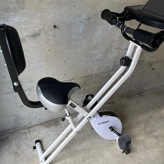 FitDesk フィットデスク テーブル付き 折りたたみ FDX 3.0フィットネスバイク デスク付き エアロバイク ダイエット エクササイズの画像