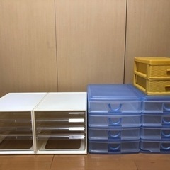 書類、小物収納ケース　5個セット