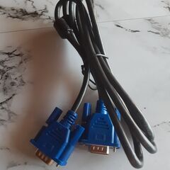 ＜富士宮市＞　PCーディスプレイ接続ケーブル　VGAケーブル