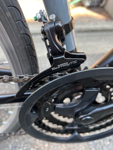 【受渡決まりました】クロスバイク　完成車　現状お渡し　マットブラック