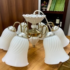 アンティーク【KOIZUMI(コイズミ照明) シャンデリア 6灯...
