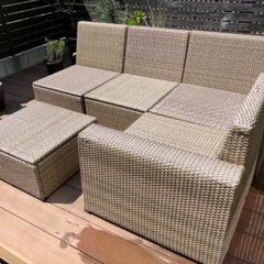 ガーデンソファの画像