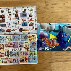 ディズニー　PIXAR キッズパズル3種の画像