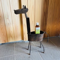 ブリキ　プランター