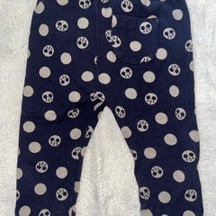 100size ミッキー　ユニクロ　ズボンの画像