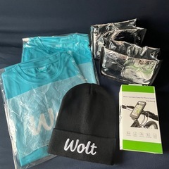 デリバリー　スターターグッズ　ウォルト　配達グッズ　Wolt
