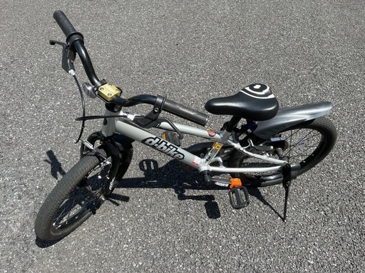 問合せ多数！お値下げしました　中古D-bike MASTER 18AL シルバー　ディーバイク マスター 子供用自転車