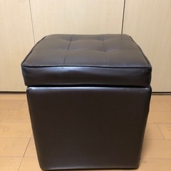 イス　収納スツール　美品