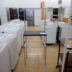 ★ジモティ割あり★  レンジ台 シルバー×ダークブラウン H59...