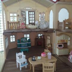 シルバニア　赤い屋根のお家の画像