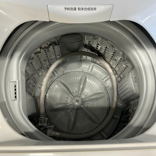 【ジ213】TOSHIBA 東芝 全自動洗濯機 2018年製 4.5kg 6か月保証付き AW-45M5(W) (ma)
