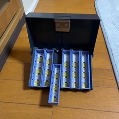 コインケース 収納ボックス 小型金庫 ミニ金庫の画像
