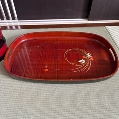 お盆　和食器　海鮮丼などセットでの画像