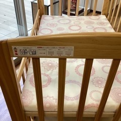 ベビーベッド【町田市再生家具】241468の画像