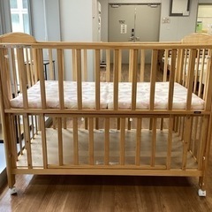 ベビーベッド【町田市再生家具】241468