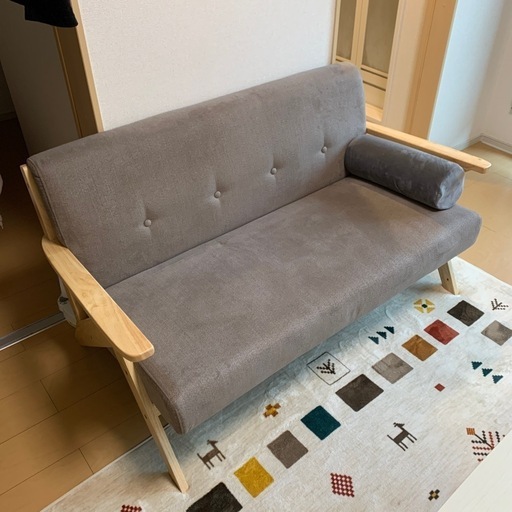 無メーカー　ソファ　2人用