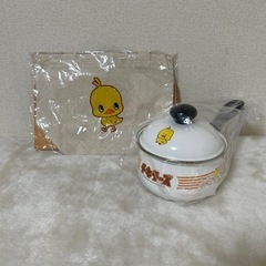 【お取引完了】チキラーズ鍋、ひよこちゃんトートバッグ(新品未使用)
