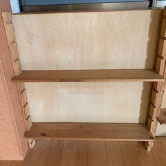 手作り棚２つ