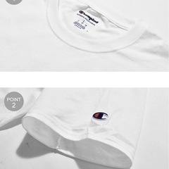 新品！チャンピオン Tシャツ パープル！半袖 CHAMPION ADULT 6oz SHORT SLEEVE TEEメンズ　大きいサイズ　Lの画像