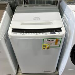 【ジ217】HITACHI 日立 全自動洗濯機 8kg 2019年製 8.0kg BW-V80EE7 6か月保証付き (ma)